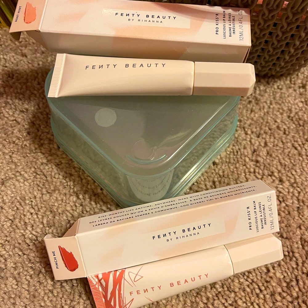 2 Lip Fenty Pro Kiss’r Luscious Balm Brand New